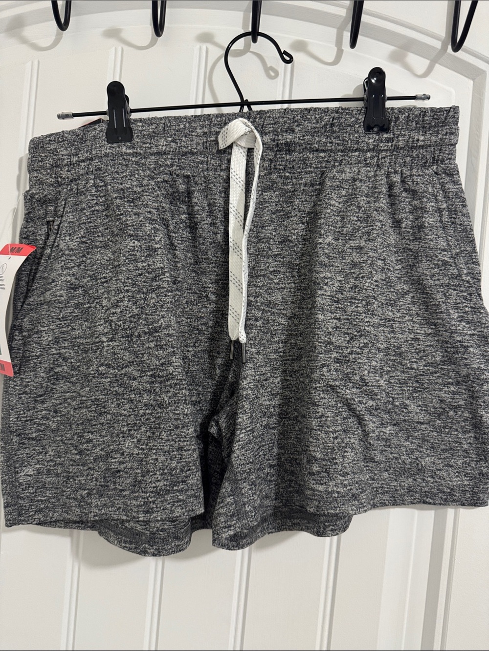 Pacific Trail Gray Heather Athletic Drawstring Shorts